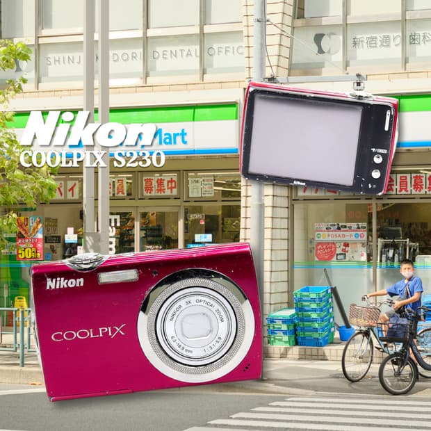 니콘 쿨픽스 S230 디카✨