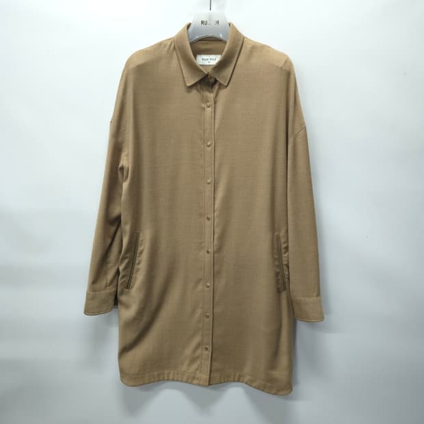 빈폴 여성용 울 혼방 롱 셔츠 자켓 (55~66)