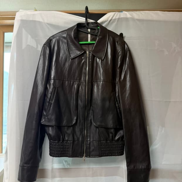 노이어 레더 그라데이션 필드 자켓 브라운 52사이즈 