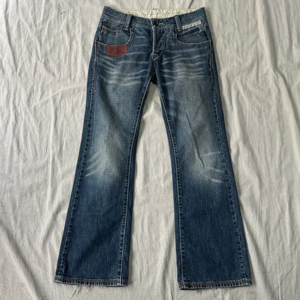 리바이스 00s 웨스턴 부츠컷 데님팬츠 30~31