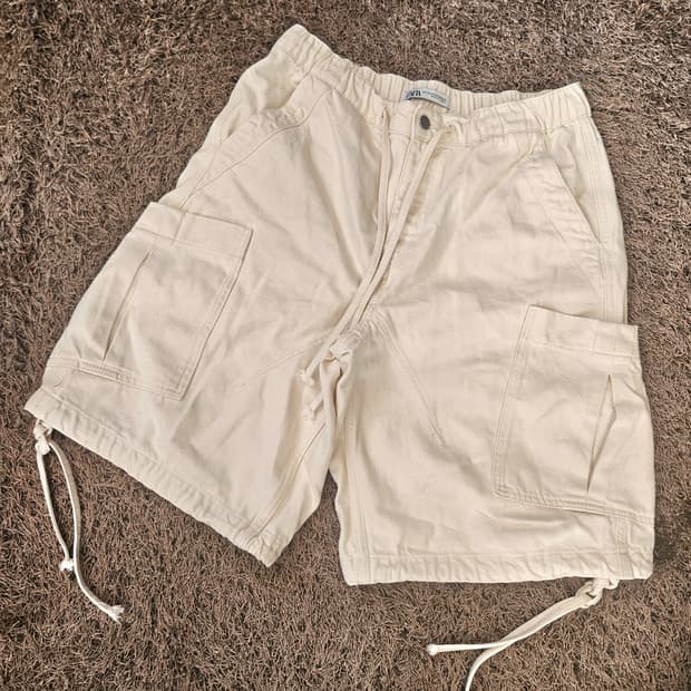 자라(ZARA) 밴딩 카고 버뮤다팬츠 L size