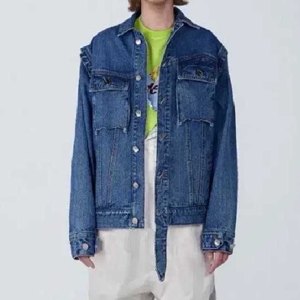 아더에러 20ss 리벳 청자켓 (A1)