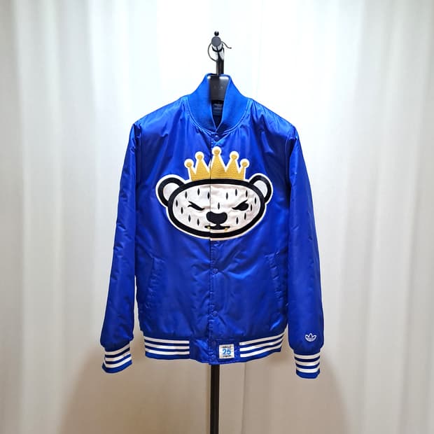 (택포) 아디다스 니고 베어 바시티 스타디움 자켓 100 B105