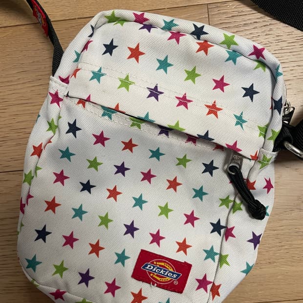 디키즈 별 패턴 크로스백