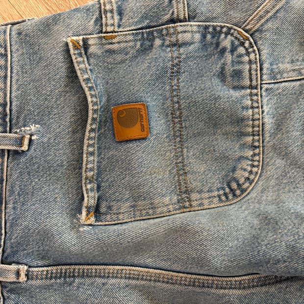 칼하트 데님펜츠 