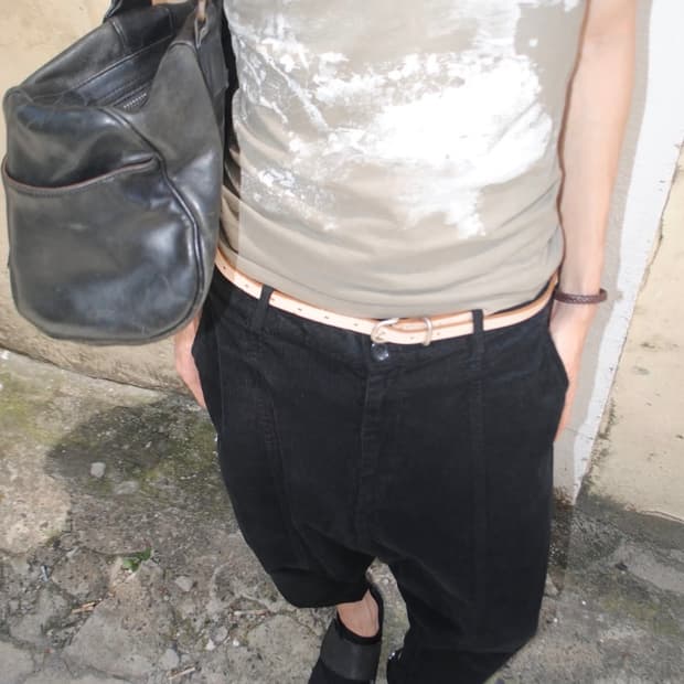 comme des garcons homme 사루엘 팬츠