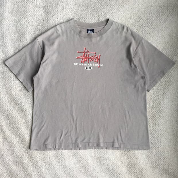 90’s old stussy 2G 반팔티