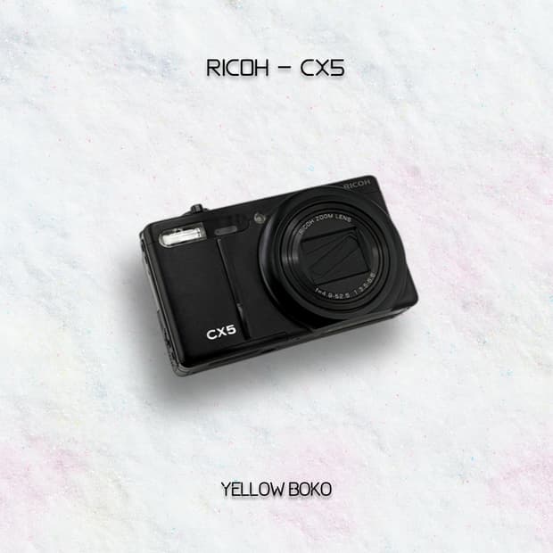 [💖리코 감성] 리코 RICOH CX5 레트로 디지털 카메라