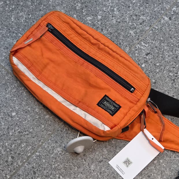 Yoshida porter 포터 오렌지힙색 크로스백