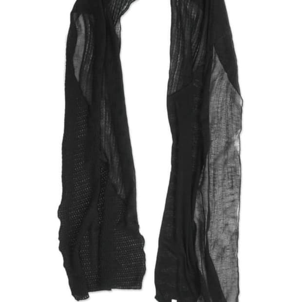 이그노타 스카프 블랙