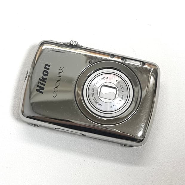 니콘 쿨픽스 s01 nikon coolpix 실버