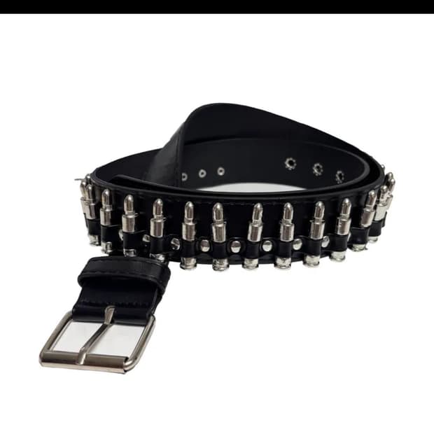 bullet belt 총알 벨트 y2k 펑크 빈티지 