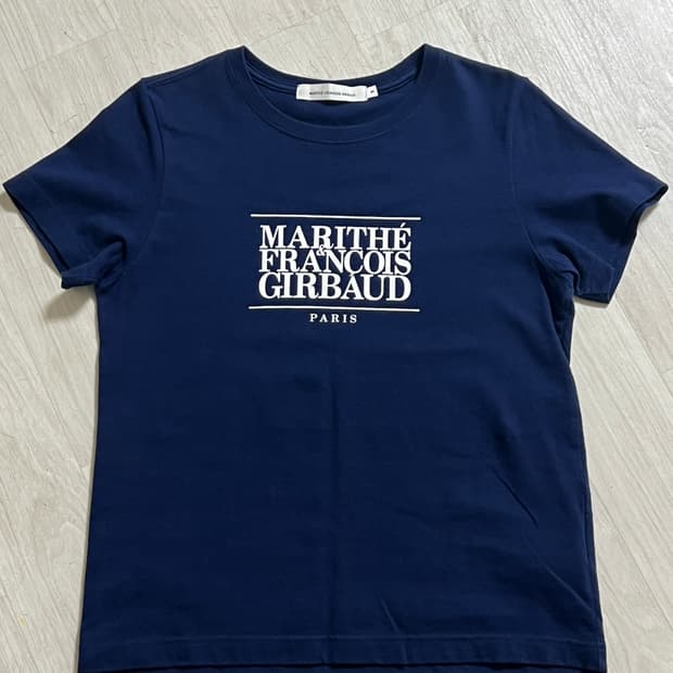 마리떼 - CLASSIC LOGO T 반팔 네이비 s