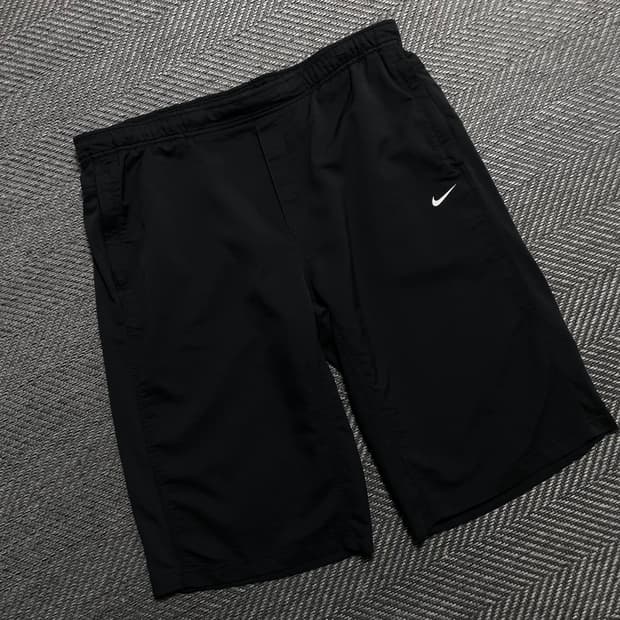 나이키 스우시 오리지널 블랙 반바지 y 5816