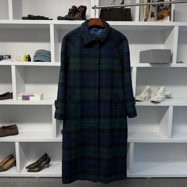 mc gregor 블랙와치 코트