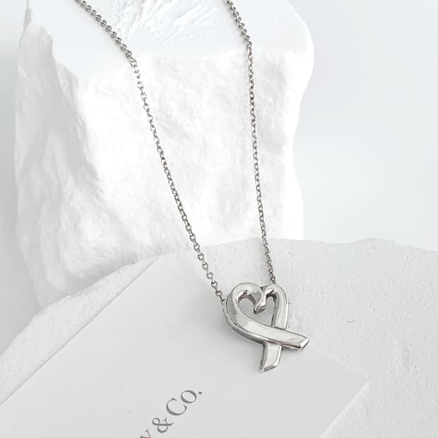 티파니 팔로마 피카소 러빙 하트 미니 펜던트 목걸이 NO.112