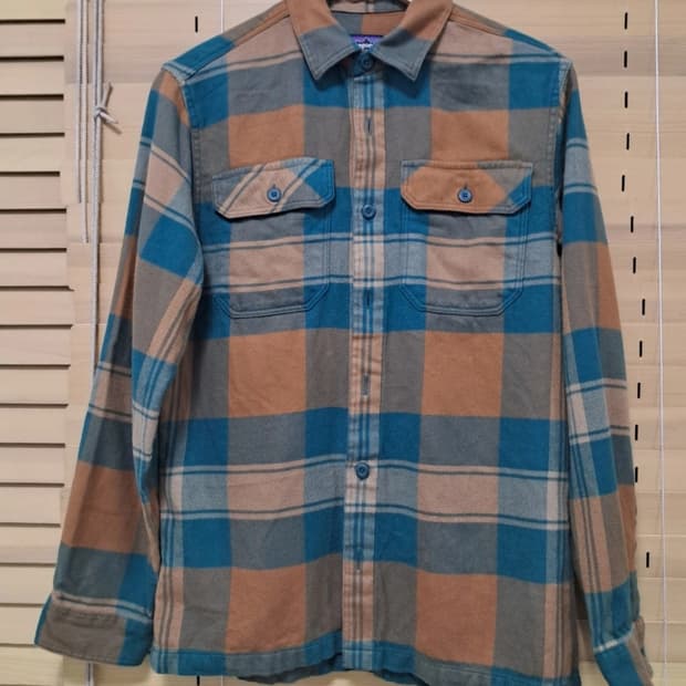 파타고니아 남성 소프트체크셔츠

