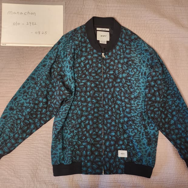 더블탭스WTAPS/블루 카모 블루종/SIZE 3