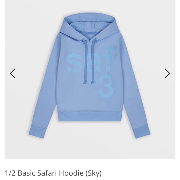 사파리스팟 Basic Safari Hoodie (Sky)