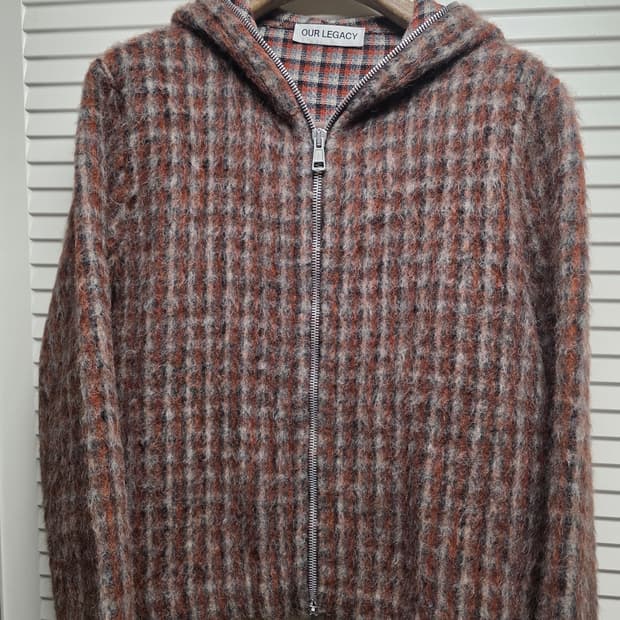 아워레가시 보스턴 체크 풀 집업 / 46