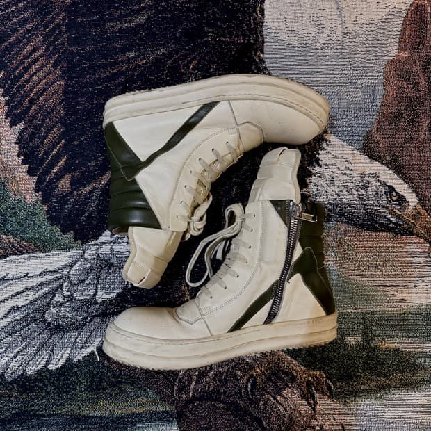 릭오웬스 지오비스켓 카키/크림 42사이즈(270-275)