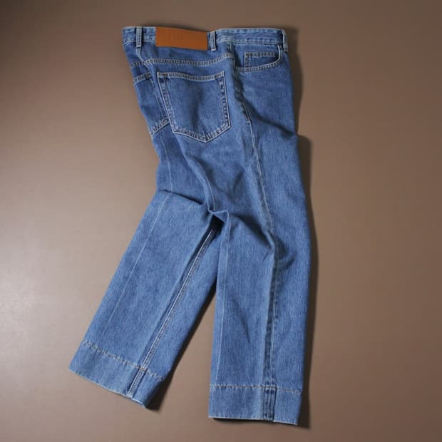 Solid Homme 솔리드 옴므 연청 데님 팬츠 