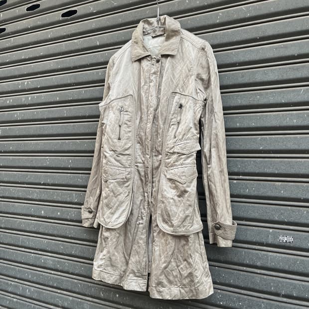 Ermanno Scervino 나일론 유틸리티 야상 