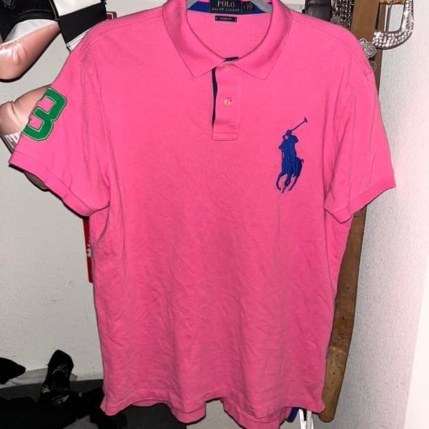 폴로 랄프로렌 빅 포니 반팔 카라 티셔츠