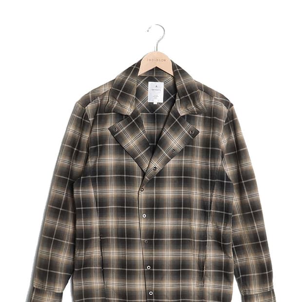 ego tripping 2way Check Shirts