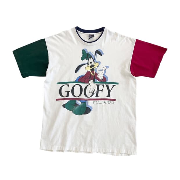 90's 디즈니 구피 반팔티셔츠 
