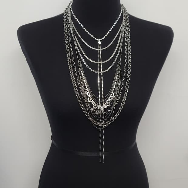 vintage necklace set