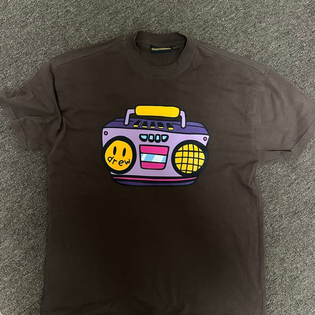 드류하우스 브라운 반팔티