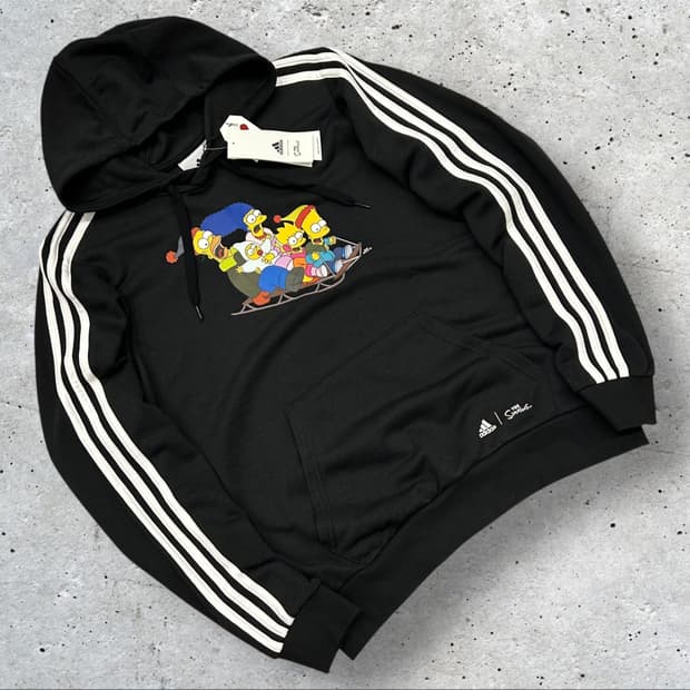 [XL] 아디다스 심슨 콜라보 후드티 블랙 B115