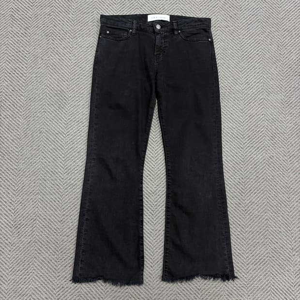 IRO jeans 블랙 데님팬츠 v3553