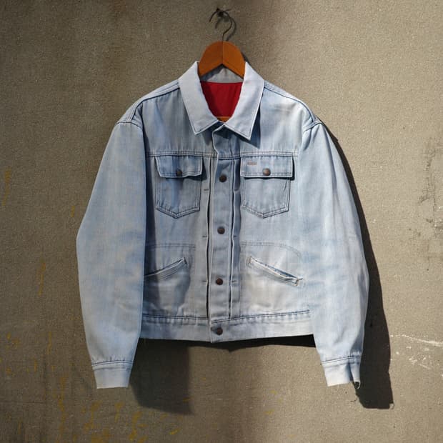 70’s Jc Penney Ranchcraft 페이딩 데님 자켓