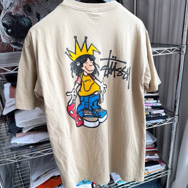 90s 올드 스투시 반팔 티셔츠