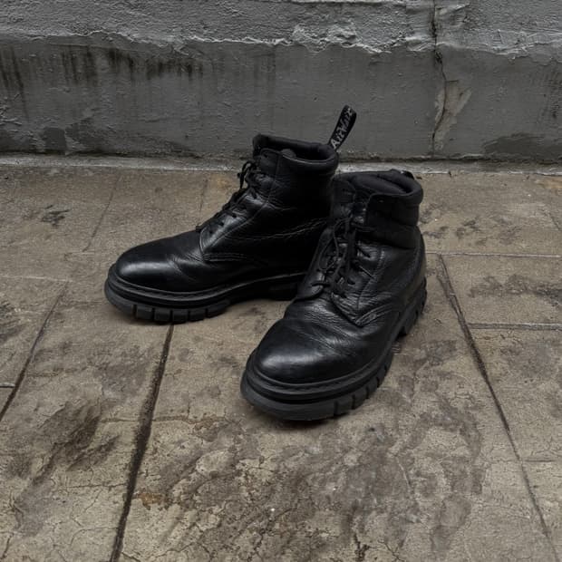 닥터마틴 블랙라벨 말가죽 워커 부츠