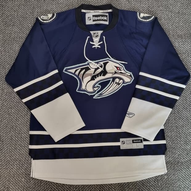 Reebok NHL Nashville Predators 아이스하키 저지