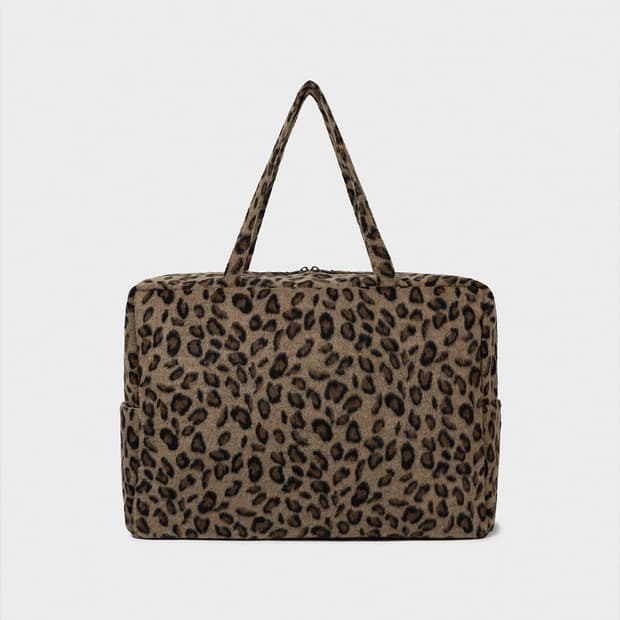 누아누 그랜드 백 레오파드