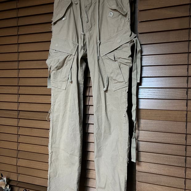 솔로이스트 본디지 카고 팬츠