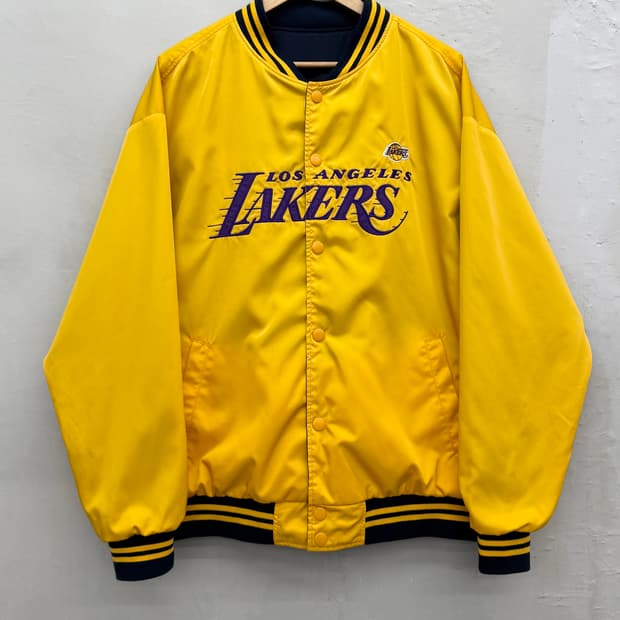 NBA LA LAKERS 리버시블 스타디움 자켓