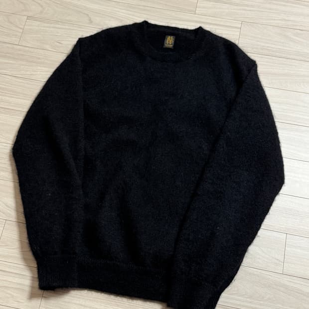 바토너 모헤어 니트 블랙 3