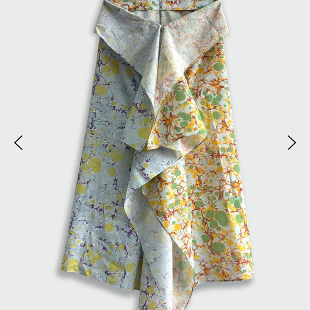 더즌매러 스카프 스커트