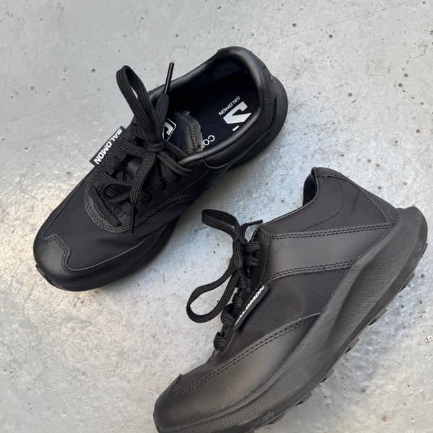 살로몬 x 꼼데가르송 SR90 블랙 SALOMON x CDG