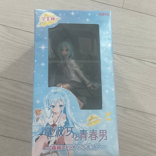 전파녀와 청춘남 고전 미소녀 피규어