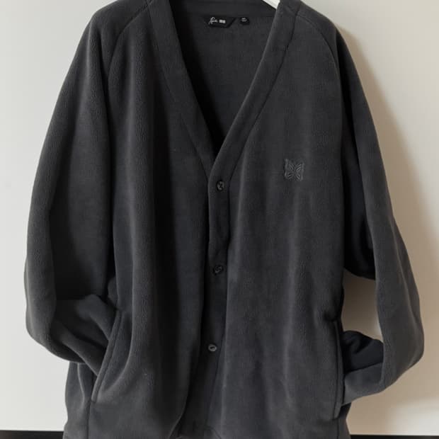 니들스X유니클로 후리스 가디건 2XL