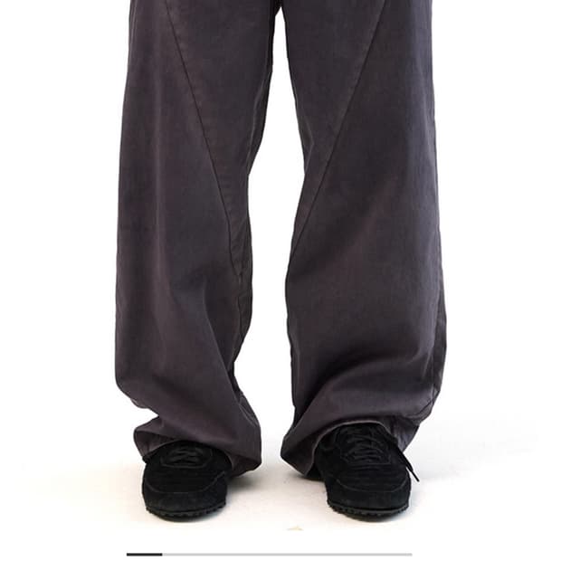 [4] 해칭룸 VTG Twist Chino 치노- Washed Navy