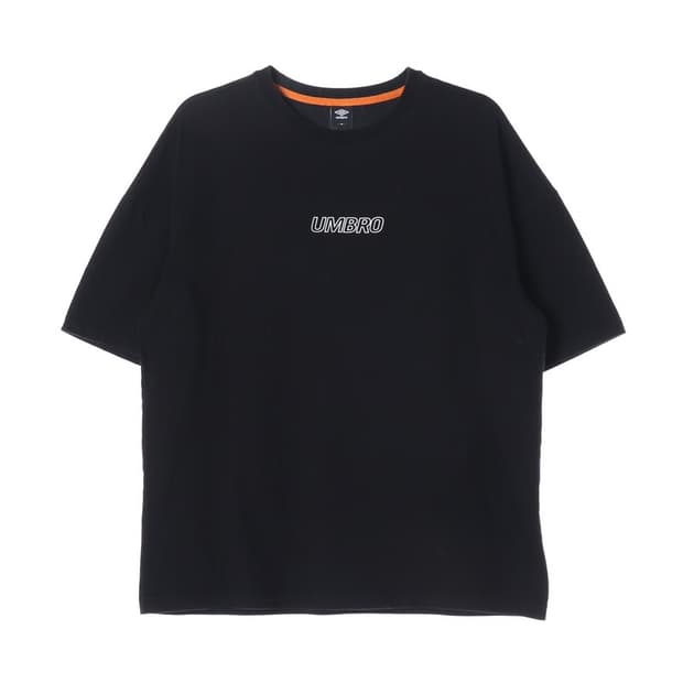 엄브로 로고 포인트 오버핏 반팔 티셔츠 L