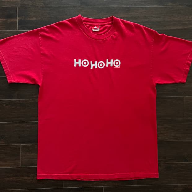 [XL] 미국 빈티지 2000년 타켓 HO HO HO 티셔츠