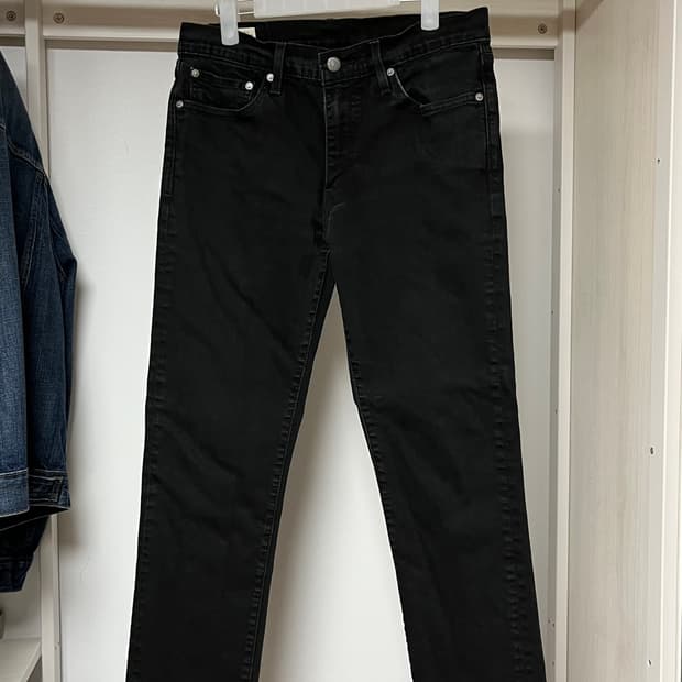 리바이스 511(슬림핏) 블랙 진